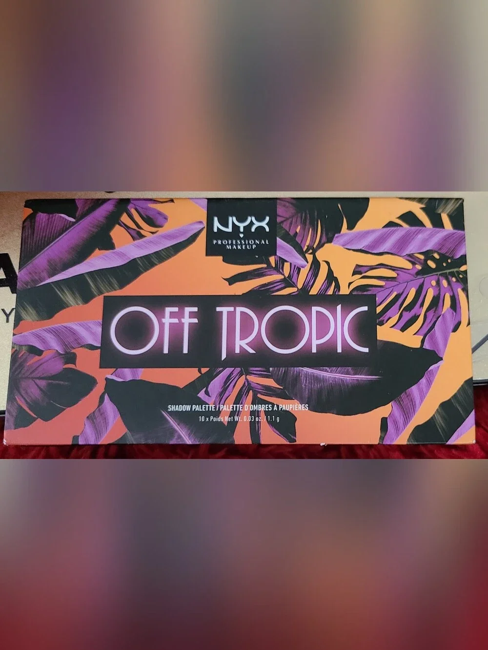 NYX 7 PC SET♤10 pan Eyeshadow Palette & 6 Butter Glosses.